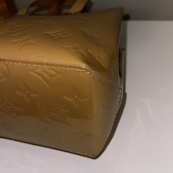 Louis Vuitton 2005 Beige Vernis Reade PM Small Purse MI0085 Top Handle LV - Picture 6 of 16